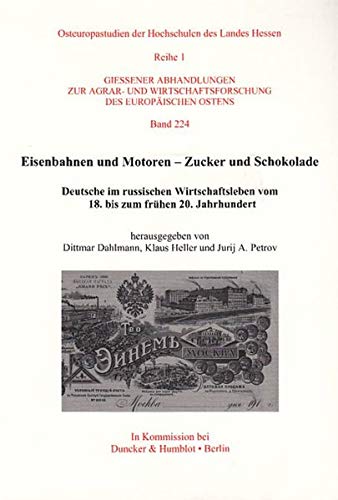Osteuropastudien der Hochschulen des Landes Hessen Reihe I.: Band 224: Eisenbahnen und Motoren, Z...