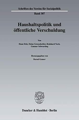 Stock image for Haushaltspolitik und ffentliche Verschuldung for sale by Buchpark