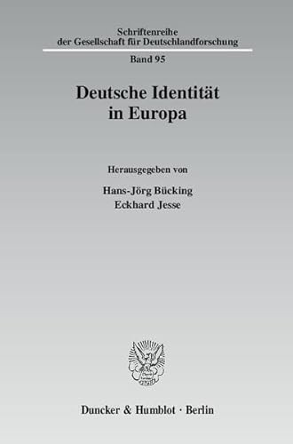 9783428127603: Deutsche Identitat in Europa