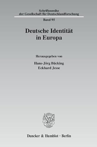 9783428127603: Deutsche Identitat in Europa