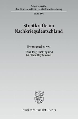 Stock image for Streitkrfte im Nachkriegsdeutschland. for sale by SKULIMA Wiss. Versandbuchhandlung