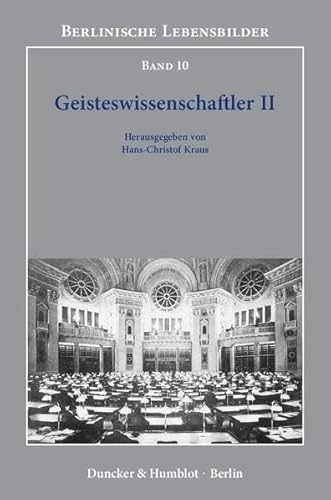 Beispielbild fr Geisteswissenschaftler II. zum Verkauf von Buchpark