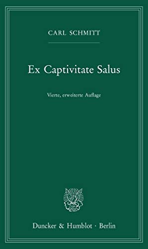Beispielbild fr Ex Captivitate Salus zum Verkauf von Blackwell's