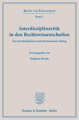 Stock image for Interdisziplinaritt in den Rechtswissenschaften. for sale by SKULIMA Wiss. Versandbuchhandlung