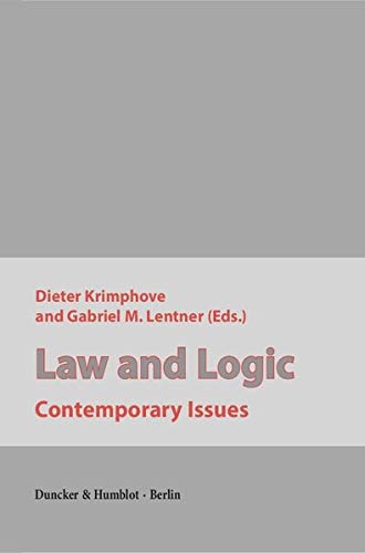 9783428150861: Law and Logic: Contemporary Issues