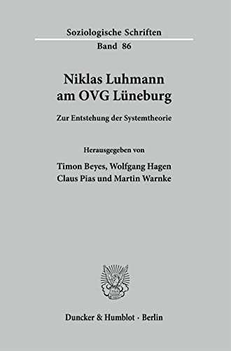 Stock image for Niklas Luhmann am OVG L|neburg. for sale by ISD LLC