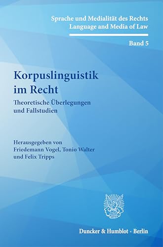 Beispielbild fr Korpuslinguistik Im Recht zum Verkauf von Blackwell's