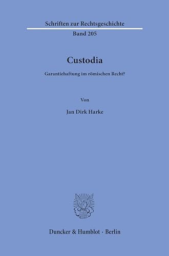 Stock image for Custodia. for sale by GreatBookPrices