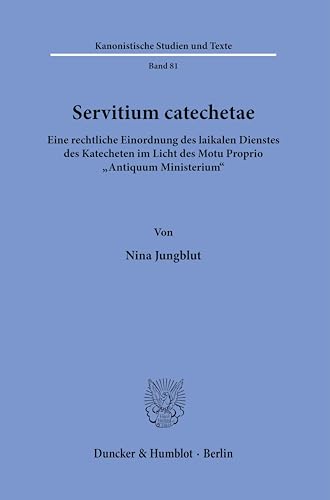 Stock image for Servitium catechetae. for sale by Blackwell's