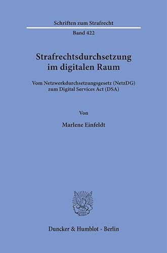 Stock image for Strafrechtsdurchsetzung im digitalen Raum. for sale by Blackwell's