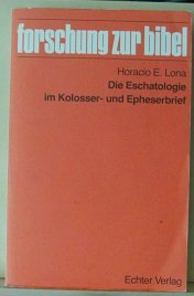 9783429008796: Die Eschatologie im Kolosser- und Epheserbrief