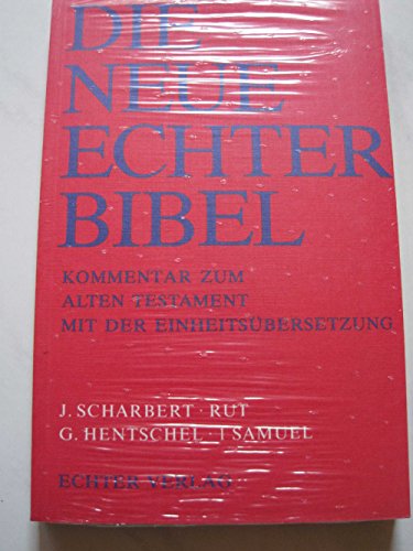 Rut / 1. Samuel. (33. Lieferung.) (9783429015978) by Scharbert, Josef; Hentschel, Georg