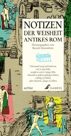 Stock image for Notizen der Weisheit. Antikes Rom for sale by medimops