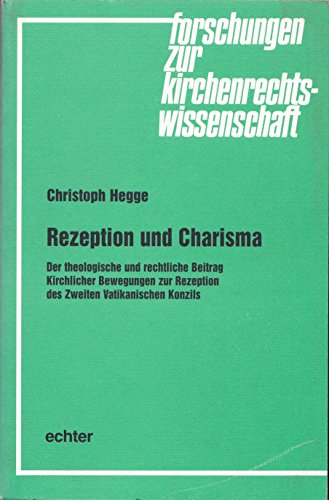 9783429019075: Rezeption und Charisma