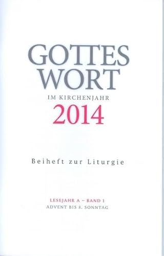 9783429036645: Gottes Wort im Kirchenjahr 2014