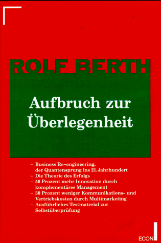 Stock image for Aufbruch zur berlegenheit for sale by medimops