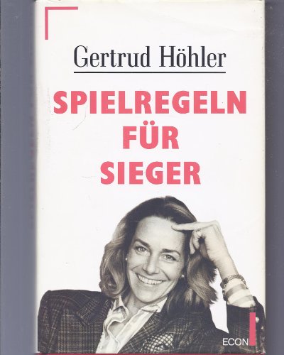 Stock image for Spielregeln für Sieger H hler, Gertrud. for sale by tomsshop.eu