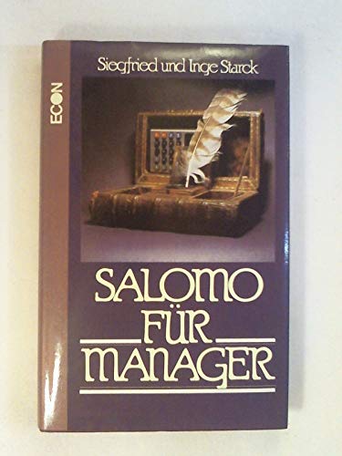 9783430187282: Salomo fr Manager.