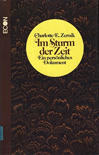 Stock image for Im Sturm der Zeit: E. perso?nl. Dokument (German Edition) for sale by Concordia Books