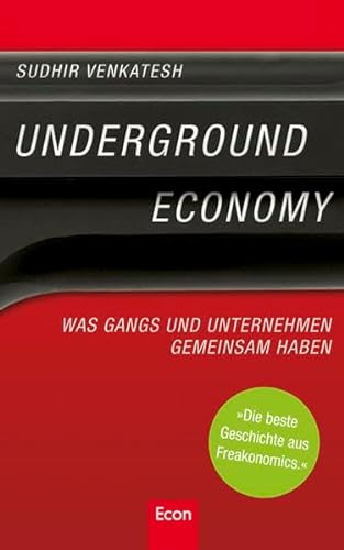 Imagen de archivo de Underground Economy: Was Gangs und Unternehmen gemeinsam haben a la venta por medimops