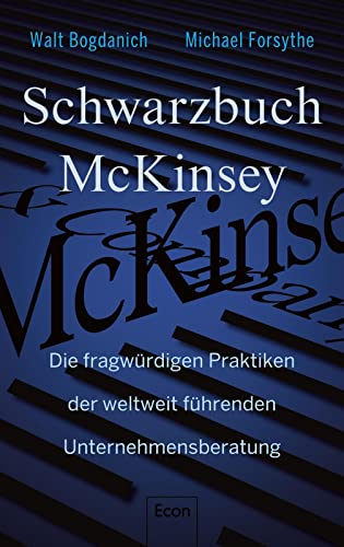 Stock image for Schwarzbuch McKinsey for sale by Blackwell's