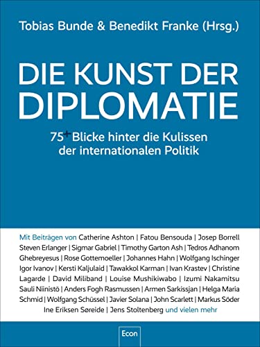 Imagen de archivo de Die Kunst der Diplomatie a la venta por GreatBookPrices