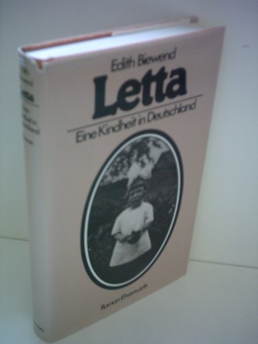Beispielbild fr Letta. Eine Kindheit in Deutschland zum Verkauf von medimops