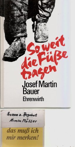 Stock image for So weit die Fe tragen. for sale by Better World Books