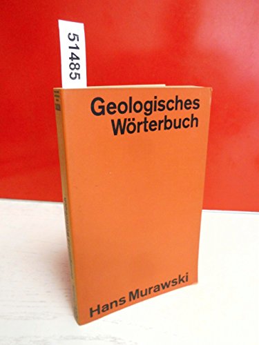 Stock image for Hans Murawski: Geologisches Wrterbuch for sale by Versandantiquariat Felix Mcke