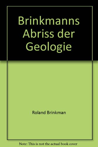 Beispielbild fr Allgemeine Geologie, Bd 1 zum Verkauf von Versandantiquariat Felix Mcke