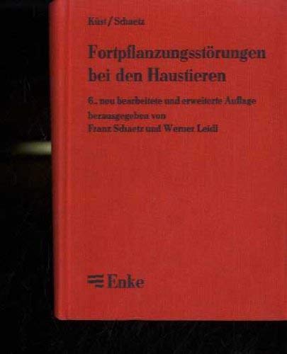 Fortpflanzungsstörungen bei den Haustieren.