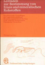 Beispielbild fr Leitfaden zu Bestimmung von Erzen und mineralischen Grundstoffen zum Verkauf von medimops