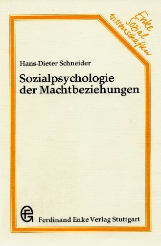 Stock image for Sozialpsychologie der Machtbeziehungen for sale by medimops