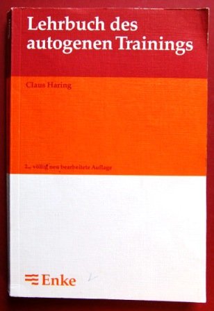 9783432901824: Lehrbuch des autogenen Trainings