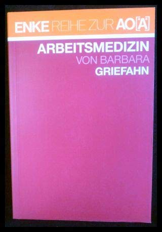 Beispielbild fr Arbeitsmedizin zum Verkauf von Buchmarie