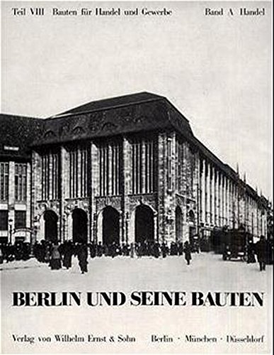 9783433008249: Handel (Vol A) (Berlin und seine Bauten)