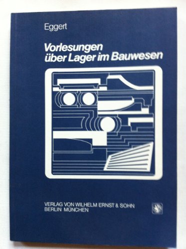 Beispielbild fr Vorlesungen ber Lager im Bauwesen. zum Verkauf von buch-radel