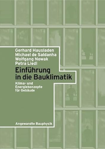 9783433015186: Einfuhrung in Die Bauklimatik (German Edition)