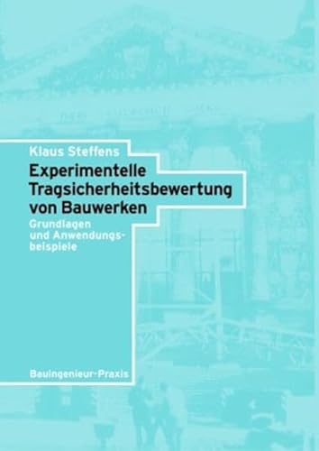 9783433017487: Experimentelle Tragischerheitsbewertung Von Bauwerken