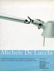 Beispielbild fr Michele De Lucchi (=Designermonographien/Designer Monographs 1). zum Verkauf von Antiquariat Lesekauz Barbara Woeste M.A.