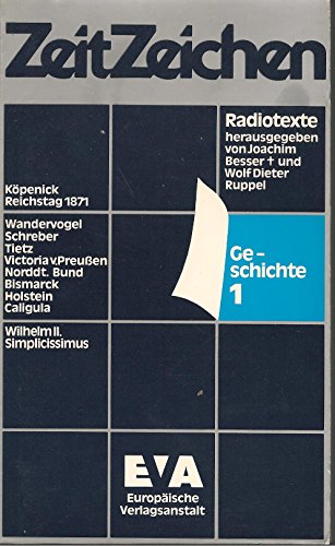 Beispielbild fr Radiotexte. Geschichte 1 Zeit Zeichen Zeitzeichen zum Verkauf von Sigrun Wuertele buchgenie_de