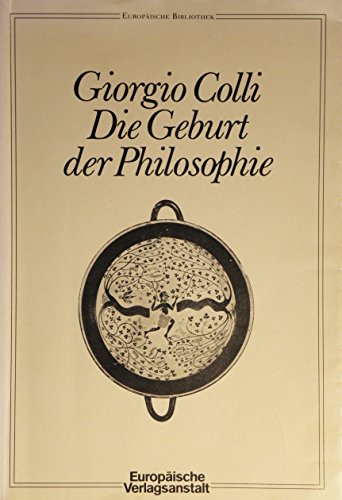 Imagen de archivo de Die Geburt der Philosophie a la venta por medimops