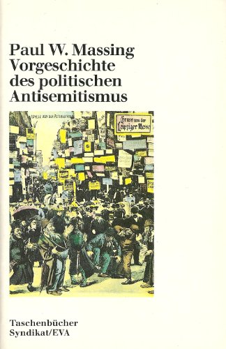 Imagen de archivo de Vorgeschichte des politischen Antisemitismus (eva-Taschenbcher) a la venta por Versandantiquariat Felix Mcke