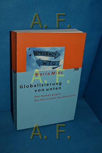 Imagen de archivo de Globalisierung von unten. Der Kampf gegen die Herrschaft der Konzerne a la venta por medimops