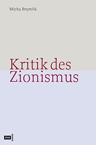 9783434506096: Kritik des Zionismus