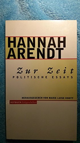 9783434530374: Zur Zeit. Politische Essays