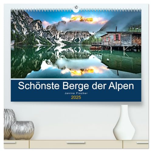 Stock image for Schnste Berge der Alpen (hochwertiger Premium Wandkalender 2025 DIN A2 quer), Kunstdruck in Hochglanz : Tauche ein in unsere atemberaubende Bergwelt for sale by AHA-BUCH GmbH