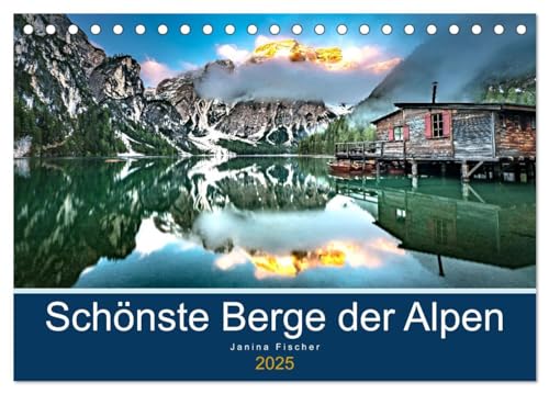 Stock image for Schnste Berge der Alpen (Tischkalender 2025 DIN A5 quer), CALVENDO Monatskalender : Tauche ein in unsere atemberaubende Bergwelt for sale by AHA-BUCH GmbH