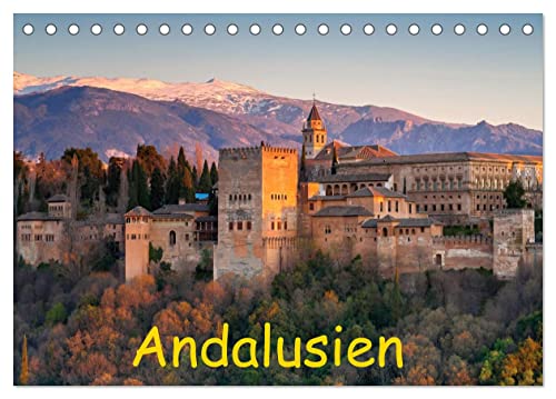 Stock image for Andalusien - Spanien (Tischkalender 2025 DIN A5 quer), CALVENDO Monatskalender : Die schnsten Bilder aus dem Sden Spaniens for sale by AHA-BUCH GmbH