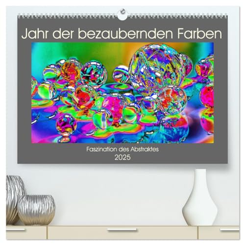 Stock image for Jahr der bezaubernden Farben (hochwertiger Premium Wandkalender 2025 DIN A2 quer), Kunstdruck in Hochglanz : Bilder aus mehreren Lndern in bezaubernden Farben for sale by AHA-BUCH GmbH